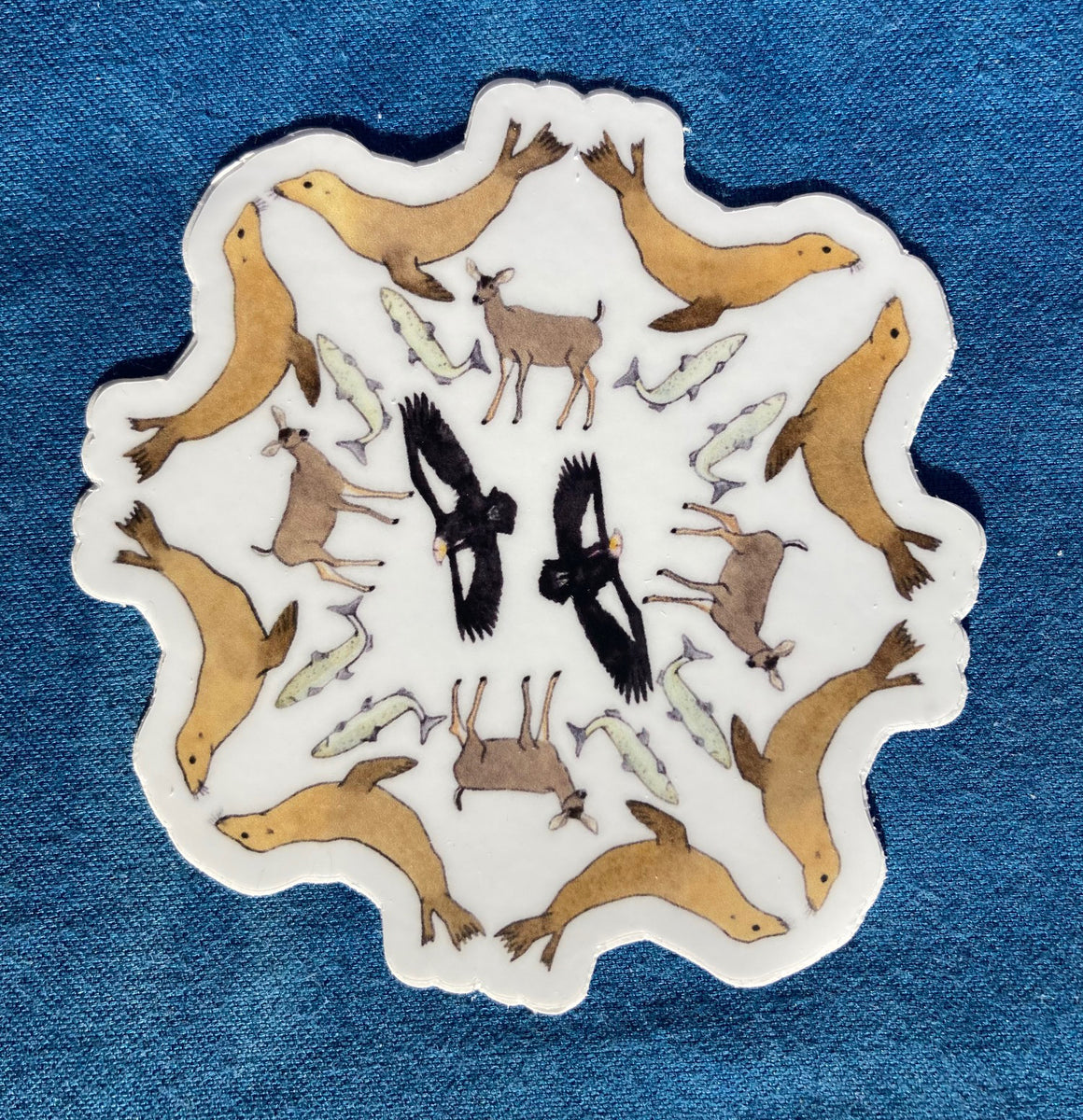 sticker - Condors in the Ecosystem – Seven Ravens Studio