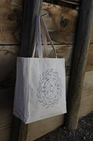 100% cotton tote bag - Otters in the Kelp