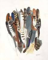 11" x 14" print - Feather bouquet